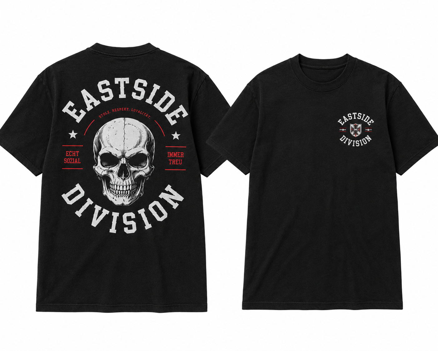 Eastside Division Oversized Tee – Black