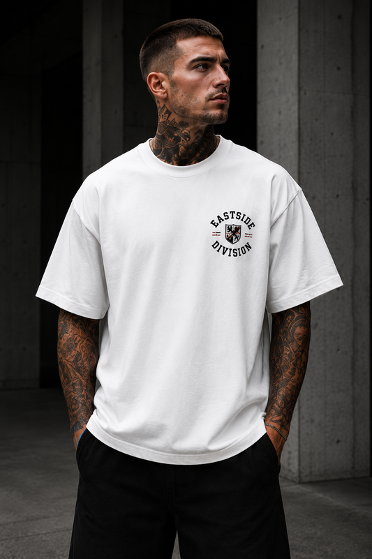 Eastside Division Oversized Tee – White