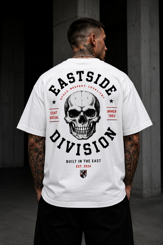 Eastside Division Oversized Tee – White