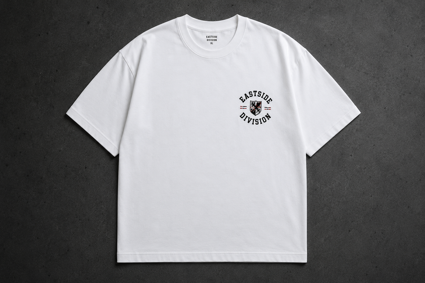 Eastside Division Oversized Tee – White