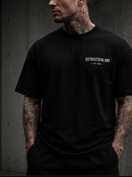 OSTDEUTSCHLAND Oversized Tee – Black Edition